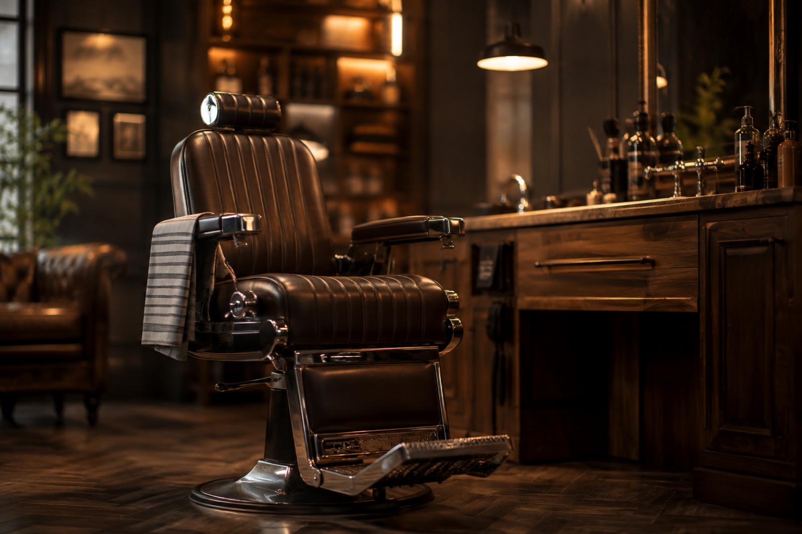 صالون حلاقة — Barber shop en Algérie